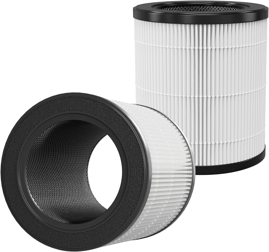Adtark ZQA-4000C Air Purifier Replacement Filter, Quality Guaranteed, H14 True HEPA 3-in-1 Filter, High-Efficiency Purification, 2-Pack