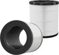 Adtark ZQA-4000C Air Purifier Replacement Filter, Quality Guaranteed, H14 True HEPA 3-in-1 Filter, High-Efficiency Purification, 2-Pack