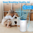 Adtark ZQA-4000C H14 True HEPA Replacement Filter for Air Purifier